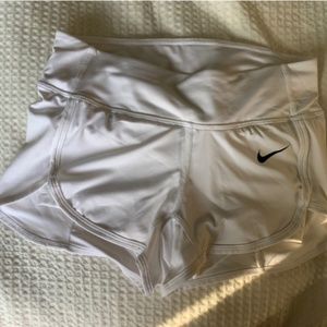Nike Lined Tennis Shorts XS White